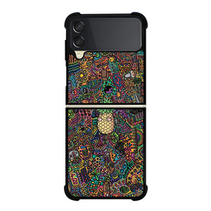 GLASS ANIMALS PATTERN Samsung Z Flip 3 Case GLASS ANIMALS PATTERN Samsung Z Flip 3 Case