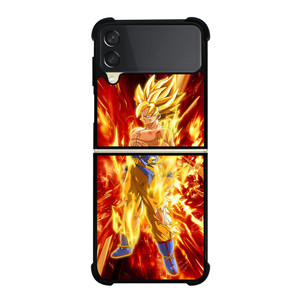 GOKU SUPER SAIYAN Samsung Z Flip 3 Case GOKU SUPER SAIYAN Samsung Z Flip 3 Case