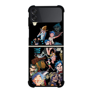 GORILLAZ COLLAGE 2 Samsung Z Flip 3 Case GORILLAZ COLLAGE 2 Samsung Z Flip 3 Case