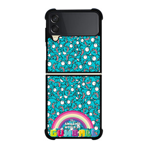 GUMBALL AMAZING WOLRD PATTERN Samsung Z Flip 3 Case