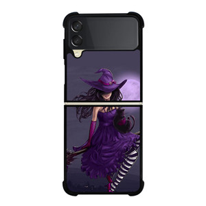 HAPPY HALLOWEEN WITCH Samsung Z Flip 3 Case