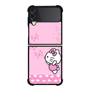 HELLO KITTY PINK LOVE Samsung Z Flip 3 Case HELLO KITTY PINK LOVE Samsung Z Flip 3 Case