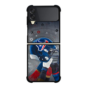 HOUSTON TEXANS HELMET 3 Samsung Z Flip 3 Case HOUSTON TEXANS HELMET 3 Samsung Z Flip 3 Case