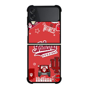 INDIANA HOOSIERS 4 Samsung Z Flip 3 Case