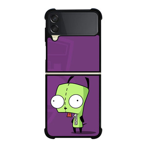 INVADER ZIM ALIEN Samsung Z Flip 3 Case INVADER ZIM ALIEN Samsung Z Flip 3 Case