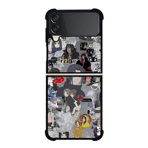 ITACHI UCHIHA AND SASUKE Samsung Z Flip 3 Case ITACHI UCHIHA AND SASUKE Samsung Z Flip 3 Case