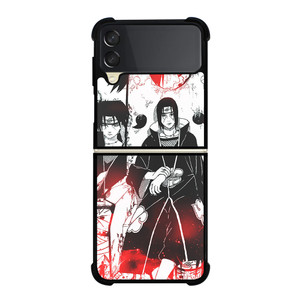 ITACHI UCHIHA COLLAGE 2 Samsung Z Flip 3 Case ITACHI UCHIHA COLLAGE 2 Samsung Z Flip 3 Case