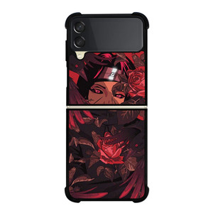ITACHI UCHIHA FLOWER Samsung Z Flip 3 Case ITACHI UCHIHA FLOWER Samsung Z Flip 3 Case