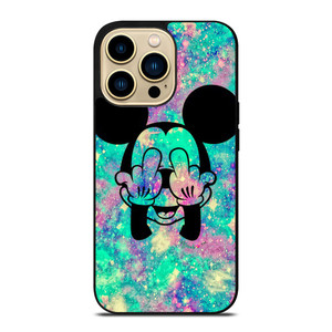 MIDDLE FINGER MICKY MOUSE iPhone 14 Pro Max Case