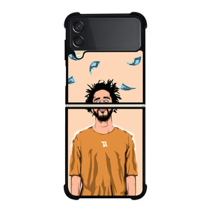 J COLE FOREST CARTOON Samsung Z Flip 3 Case J COLE FOREST CARTOON Samsung Z Flip 3 Case