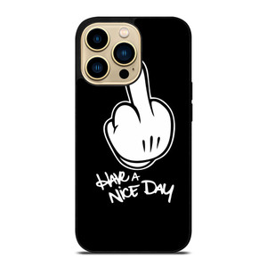 MICKEY MOUSE MIDDLE FINGER iPhone 14 Pro Max Case