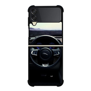 JAGUAR STEERING WHEEL Samsung Z Flip 3 Case JAGUAR STEERING WHEEL Samsung Z Flip 3 Case
