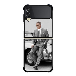 JAMES BOND 007 SPECTRE Samsung Z Flip 3 Case JAMES BOND 007 SPECTRE Samsung Z Flip 3 Case