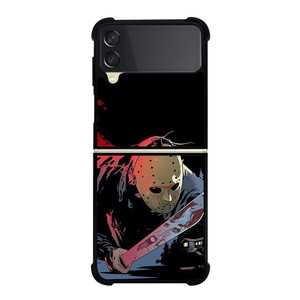 JASON VOORHEES FRIDAY Samsung Z Flip 3 Case JASON VOORHEES FRIDAY Samsung Z Flip 3 Case