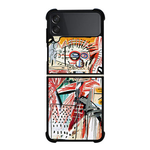 JEAN MICHEL BASQUIAT 3 Samsung Z Flip 3 Case JEAN MICHEL BASQUIAT 3 Samsung Z Flip 3 Case