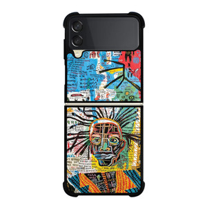 JEAN MICHEL BASQUIAT Samsung Z Flip 3 Case JEAN MICHEL BASQUIAT Samsung Z Flip 3 Case