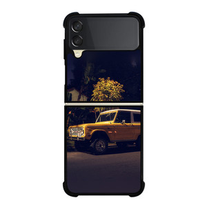 JEEP CAR NIGHT Samsung Z Flip 3 Case JEEP CAR NIGHT Samsung Z Flip 3 Case