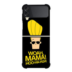 JOHNNY BRAVO WOAH MAMA Samsung Z Flip 3 Case JOHNNY BRAVO WOAH MAMA Samsung Z Flip 3 Case
