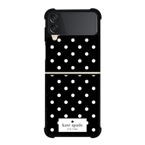 KATE SPADE POLKA BLACK Samsung Z Flip 3 Case KATE SPADE POLKA BLACK Samsung Z Flip 3 Case