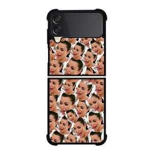 KIM KARDASHIAN COLLAGE Samsung Z Flip 3 Case KIM KARDASHIAN COLLAGE Samsung Z Flip 3 Case