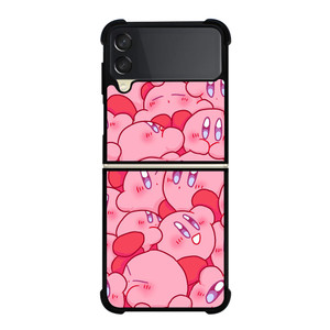 KIRBY PATTERNS Samsung Z Flip 3 Case KIRBY PATTERNS Samsung Z Flip 3 Case