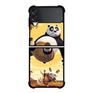KUNGFU PANDA PO MASTER SHIFU Samsung Z Flip 3 Case KUNGFU PANDA PO MASTER SHIFU Samsung Z Flip 3 Case