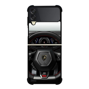 LAMBORGHINI STEERING WHEEL Samsung Z Flip 3 Case