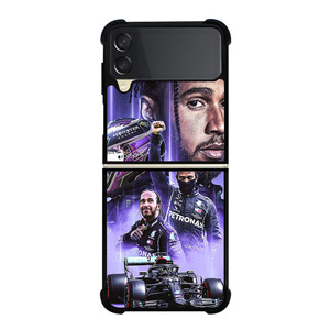 LEWIS HAMILTON CHAMPIONS Samsung Z Flip 3 Case LEWIS HAMILTON CHAMPIONS Samsung Z Flip 3 Case