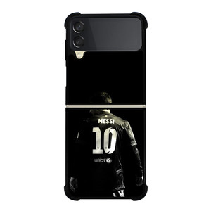 LIONEL MESSI BLACK AND WHITE Samsung Z Flip 3 Case LIONEL MESSI BLACK AND WHITE Samsung Z Flip 3 Case