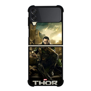 LOKI THOR DARK WORLD Samsung Z Flip 3 Case LOKI THOR DARK WORLD Samsung Z Flip 3 Case