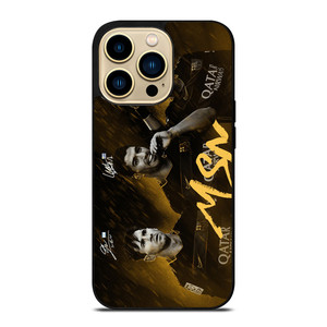 MESSI SUAREZ NEYMAR MSN BARCELONA iPhone 14 Pro Max Case