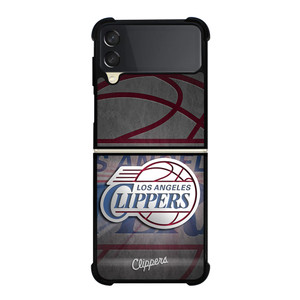 LOS ANGELES CLIPPERS LOGO 3 Samsung Z Flip 3 Case LOS ANGELES CLIPPERS LOGO 3 Samsung Z Flip 3 Case