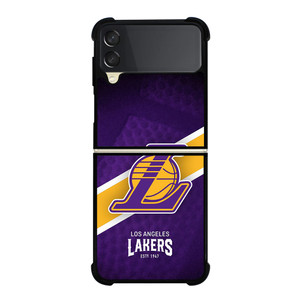 LOS ANGELES LAKERS LOGO 3 Samsung Z Flip 3 Case LOS ANGELES LAKERS LOGO 3 Samsung Z Flip 3 Case