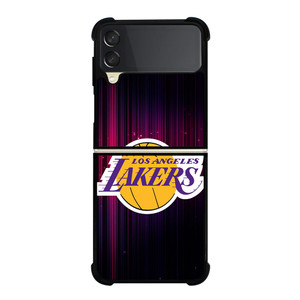 LOS ANGELES LAKERS LOGO Samsung Z Flip 3 Case LOS ANGELES LAKERS LOGO Samsung Z Flip 3 Case
