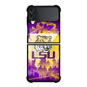 LSU TIGERS LOGO Samsung Z Flip 3 Case LSU TIGERS LOGO Samsung Z Flip 3 Case