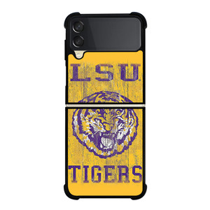 LSU TIGERS WALL ART Samsung Z Flip 3 Case LSU TIGERS WALL ART Samsung Z Flip 3 Case