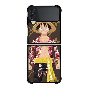 LUFFY ONE PIECE HYPEBEAST Samsung Z Flip 3 Case LUFFY ONE PIECE HYPEBEAST Samsung Z Flip 3 Case
