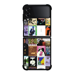 ELTON JOHN ALBUMS Samsung Z Flip 4 Case ELTON JOHN ALBUMS Samsung Z Flip 4 Case