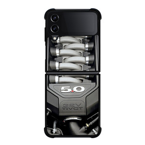 FORD MUSTANG ENGINE Samsung Z Flip 4 Case