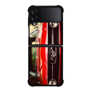 FORD MUSTANG LOGO Samsung Z Flip 4 Case FORD MUSTANG LOGO Samsung Z Flip 4 Case