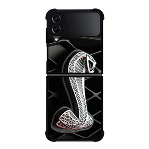 FORD MUSTANG SHELBY LOGO Samsung Z Flip 4 Case FORD MUSTANG SHELBY LOGO Samsung Z Flip 4 Case