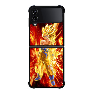GOKU SUPER SAIYAN Samsung Z Flip 4 Case GOKU SUPER SAIYAN Samsung Z Flip 4 Case