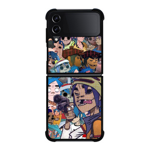 GORILLAZ COLLAGE Samsung Z Flip 4 Case GORILLAZ COLLAGE Samsung Z Flip 4 Case