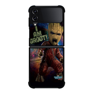 GROOT ANGRY Samsung Z Flip 4 Case GROOT ANGRY Samsung Z Flip 4 Case