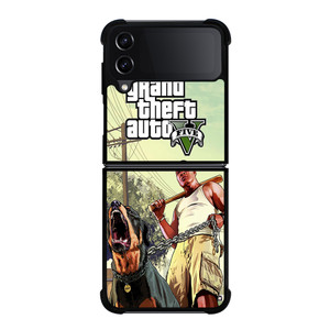 GTA 5 GRAND THEFT AUTO Samsung Z Flip 4 Case GTA 5 GRAND THEFT AUTO Samsung Z Flip 4 Case