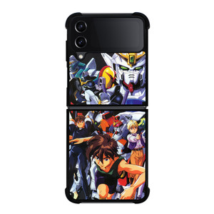 GUNDAM CHARACTERS Samsung Z Flip 4 Case GUNDAM CHARACTERS Samsung Z Flip 4 Case