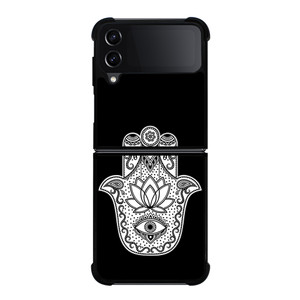HAMSA EVIL EYE HAND 3 Samsung Z Flip 4 Case HAMSA EVIL EYE HAND 3 Samsung Z Flip 4 Case
