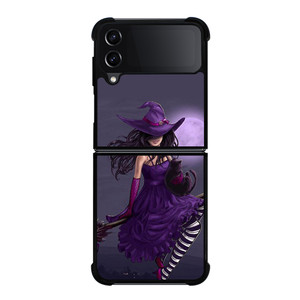 HAPPY HALLOWEEN WITCH Samsung Z Flip 4 Case HAPPY HALLOWEEN WITCH Samsung Z Flip 4 Case