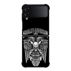 HARLEY DAVIDSON SKULL 2 Samsung Z Flip 4 Case HARLEY DAVIDSON SKULL 2 Samsung Z Flip 4 Case