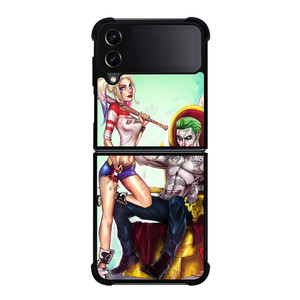HARLEY QUINN AND JOKER 2 Samsung Z Flip 4 Case HARLEY QUINN AND JOKER 2 Samsung Z Flip 4 Case